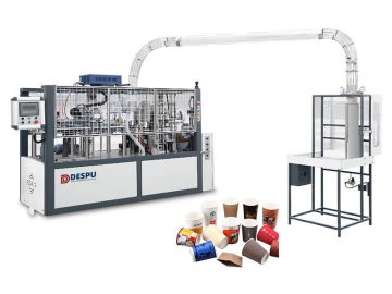 Machine de farication des gobelets en carton, DESPU-C100N