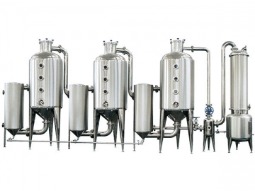 Évaporateur triple effet