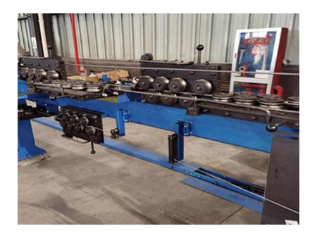 Ligne de production de platelages acier