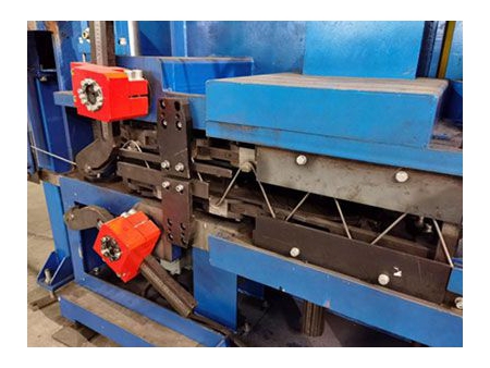Ligne de production de platelages acier