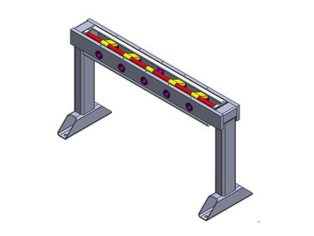 Ligne de production de platelages acier