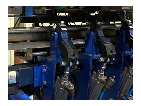 Ligne de production de platelages acier
