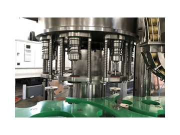Remplisseuse, capsuleuse, laveuse pour bouteille en verre