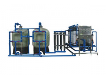 Equipement de traitement d'eau minérale