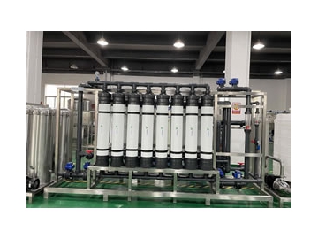 Equipement de traitement d'eau minérale