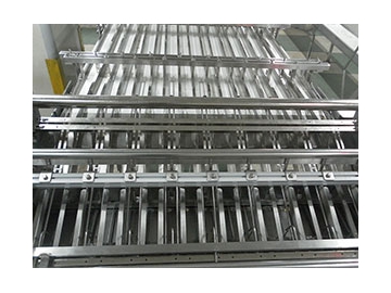 Machine d’emballage de biscuit, sans plateau