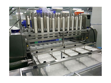 Système de chargement de gobelets en papier automatique pour biscuits