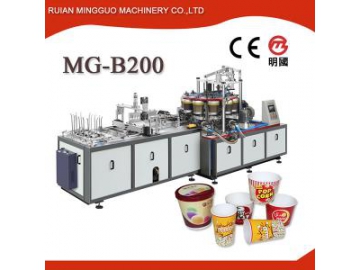 Machine pour bords de gobelets en papier MG-FT
