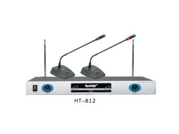 Microphone sans fil VHF de réunion