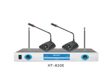 Microphone sans fil VHF de réunion