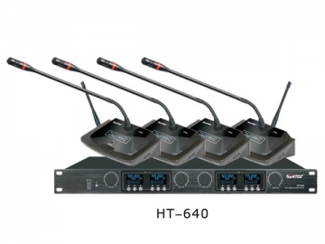 Microphone sans fil UHF de réunion