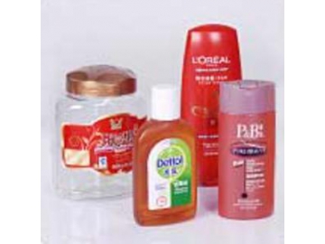 Étiqueteuse pour bouteilles - partie avant et arrière