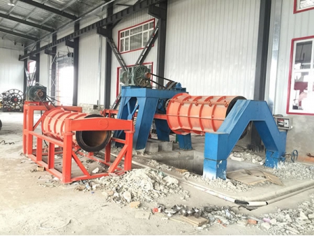 Machine à tuyaux en béton à rouleau