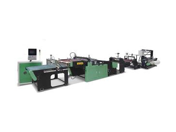Machine de fabrication de sacs scellage trois côtés ZKZD-B600