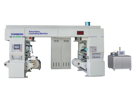Machine de laminage sans solvant