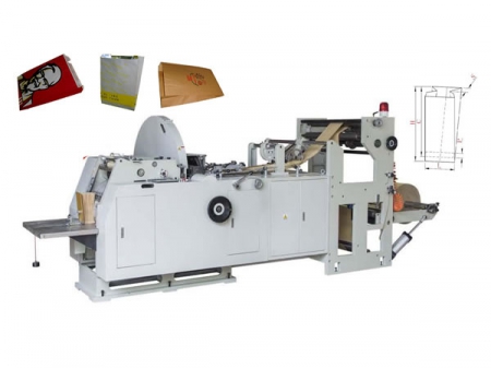 Machine de fabrication automatique de sacs alimentaires en carton
