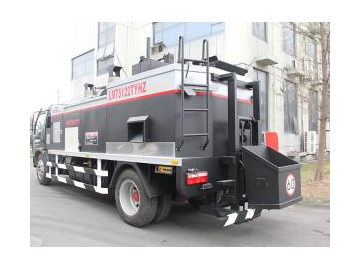 Camion d’entretien routier - Réparation infrarouge du pavage d'asphalte