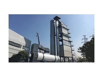 Centrale de malaxage d'asphalte