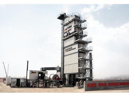 Centrale de mélange d'asphalte