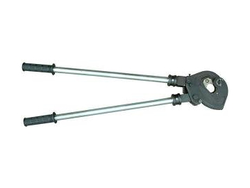 Pince coupe câble à crémaillère