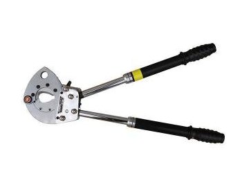 Pince coupe câble à crémaillère