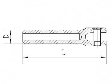 Cosse pour câble acier