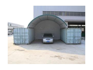 Tente de stockage