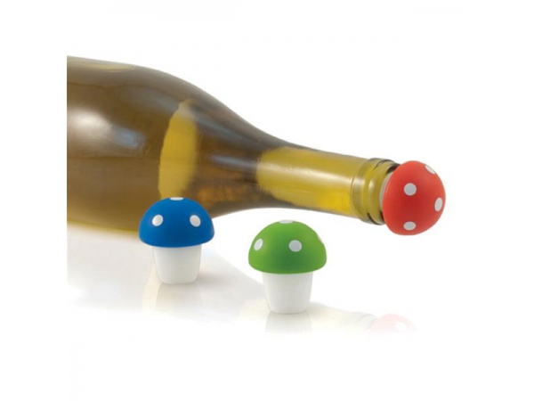 Lot De 2 Bouchons De Bouteille De Vin En Silicone Réutilisables En