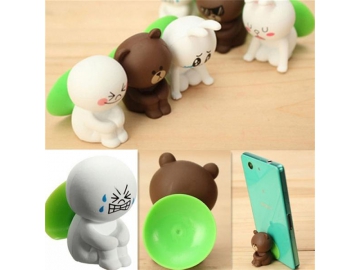 Support en silicone pour téléphone portable