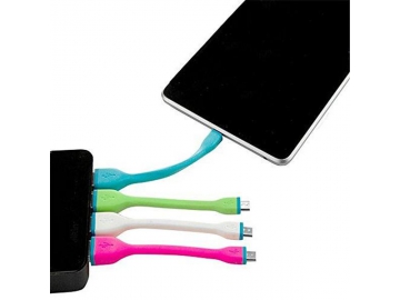 Câble USB en silicone