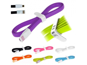 Câble USB en silicone