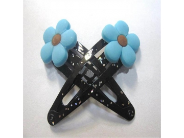 Pince à cheveux en silicone