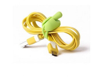 Attaches autobloquantes en silicone