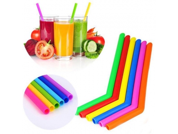 Paille en silicone