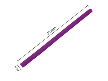 Paille en silicone
