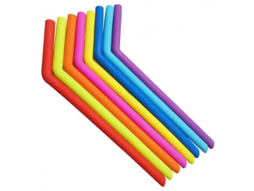 Paille en silicone