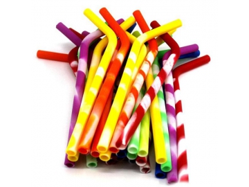 Paille en silicone