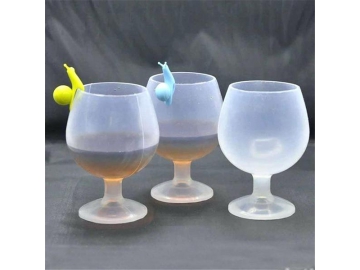 Verre à vin en silicone