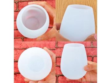 Verre à vin en silicone