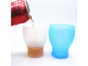 Verre à vin en silicone