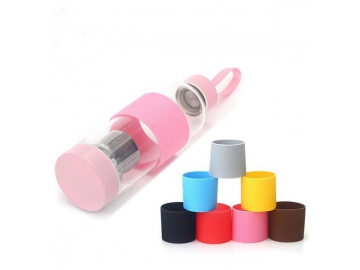 Housse en silicone pour bouteille