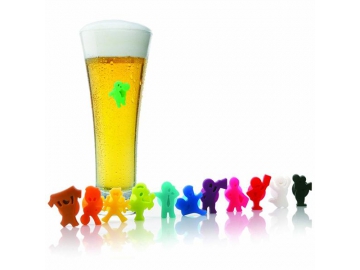 Marque-verre en silicone