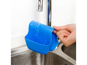 Boîte de rangement silicone pour salle de bain