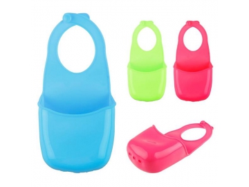 Boîte de rangement silicone pour salle de bain