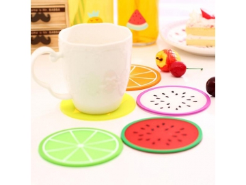 Dessous de verre en silicone