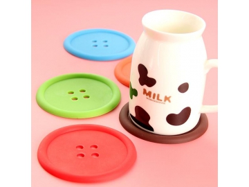 Dessous de verre en silicone