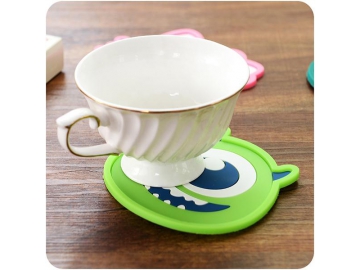 Dessous de verre en silicone