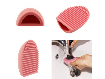 Brosse nettoyante silicone pour pinceaux