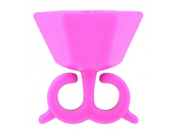 Bague porte-vernis silicone