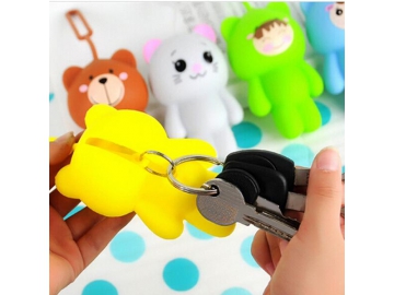 Porte-clés en silicone